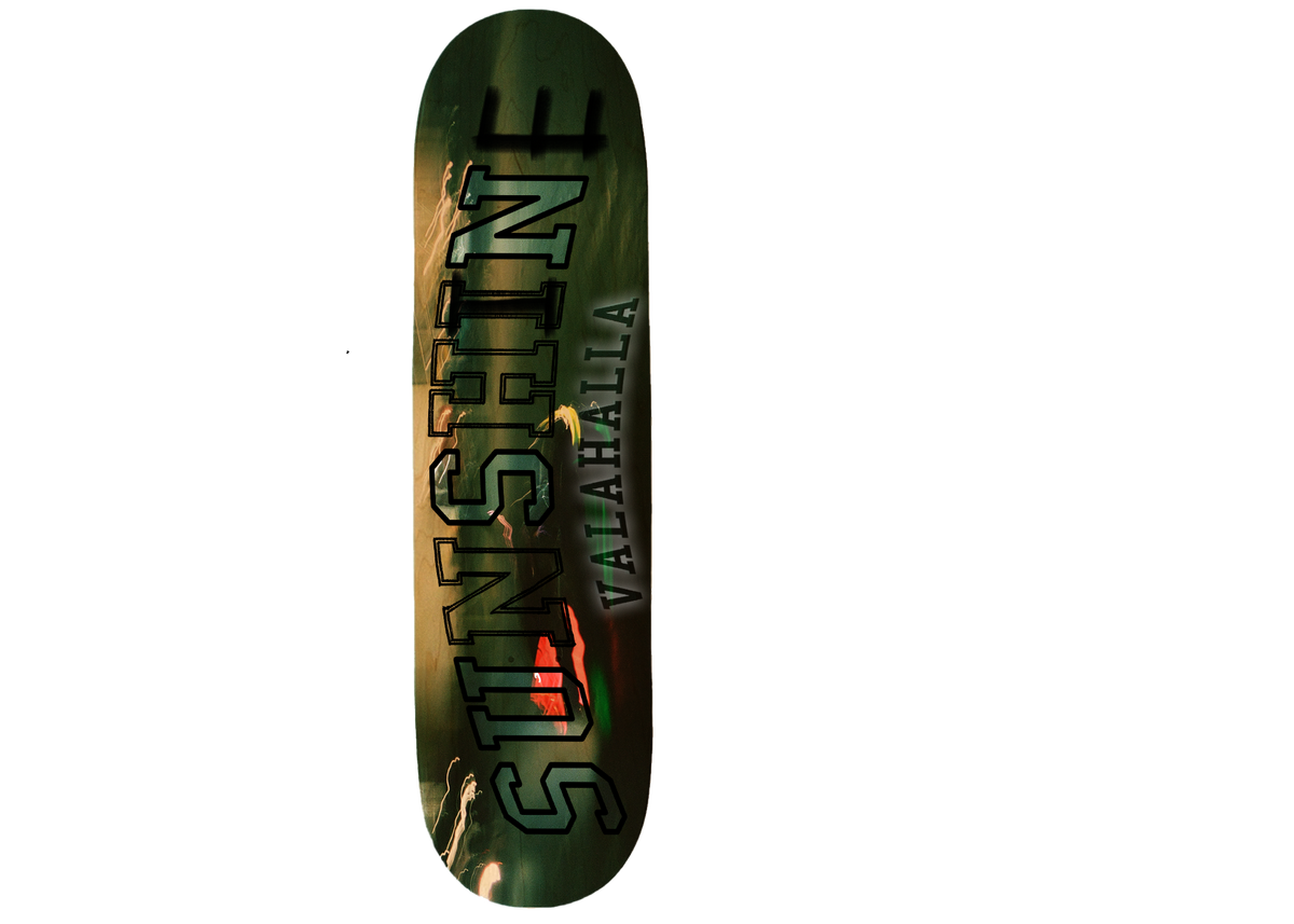 "spoiler" skate deck